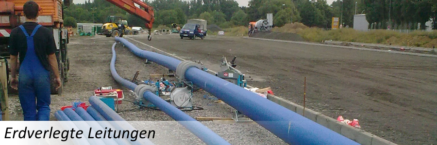 Zuverlässiger Spezialist für den erdverlegten Rohrleitungsbau